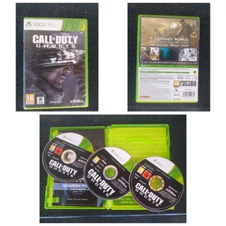 Xbox 360 game (Cal of Duty Ghosts) secondhand (lightly scratched) R100