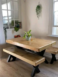 Indoor outdoor benches