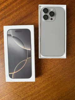 iPhone 16 pro 256gb Natural titanium