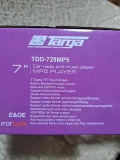 TARGA 7 INCH DOUBLE DIN