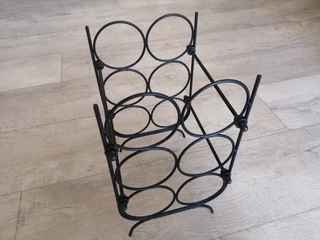 Modern Steel Wine Rack R100