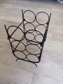 Modern Steel Wine Rack R100
