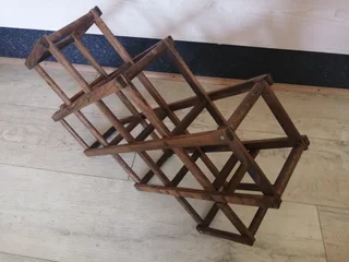 Wooden brown Wine Rack R100