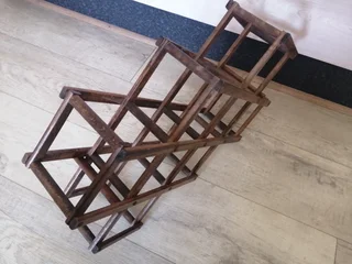 Wooden brown Wine Rack R100