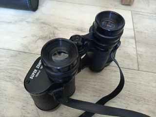 Binoculars In Case R450 Negotiable