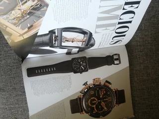 Large watch collection coffee table book R50
