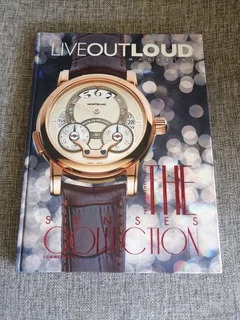 Large watch collection coffee table book R50