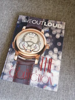 Large watch collection coffee table book R50
