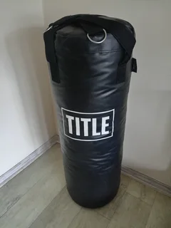 Large Title Boxing Bag R750 Negotiable