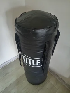 Large Title Boxing Bag R750 Negotiable