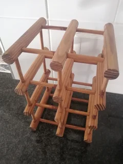 Beautiful Wooden Wine Rack R100