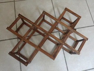 Beautiful wooden wine rack for sale R150