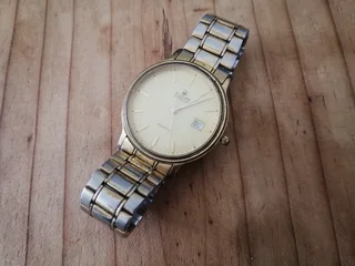 Mens Vintage Buren Gold Plated Watch R300