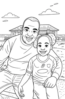 Personalized Children’s Coloring Book — Pets, Family &amp; Favorite Things