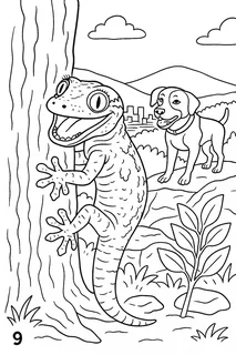 Personalized Children’s Coloring Book — Pets, Family &amp; Favorite Things
