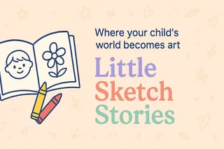 Little Sketch Stories - Color Your Child&#39;s World