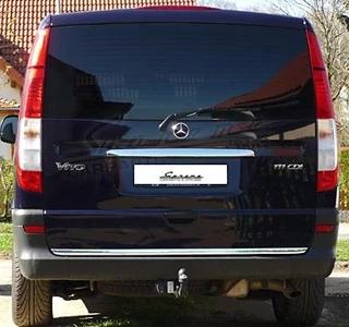 Mercedes Vito or Viano or V-Class W447 Chrome Avantgarde Tailgate Trim