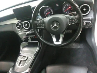 2016 Mercedes-Benz C180 with approximately 106,000 km on the odometer, priced at R 225,000.