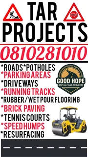 Tarmac, Tennis Courts Maintenance And Brick Paving (heavy Duty)