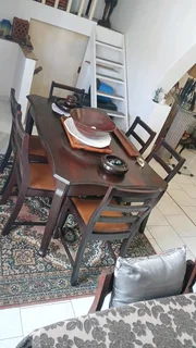 Brown Wooden Dining Room Set R90000