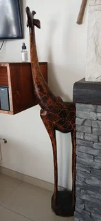 Zimbabwean Teakwood  Giraffe for urgent sale