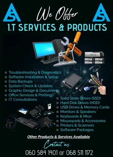 I.T Services, Gadgets &amp; Graphic Design