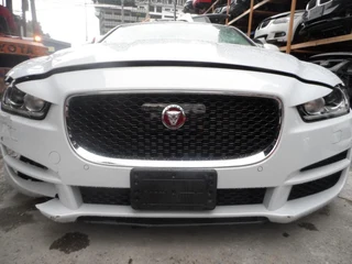 JAGUAR FRONT AND REAR BUMPERS WITH ALL COVERS AND ACCESSORIES