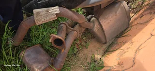 Jaguar Xtype X400 2.1Petrol Complete Exhaust with silencers in good condition with no leaks.