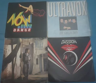 18 12&#34; Vinyl Records