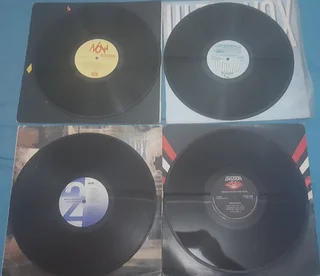 18 12&#34; Vinyl Records