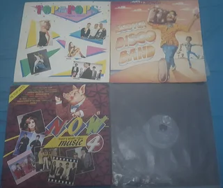 18 12&#34; Vinyl Records