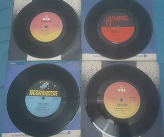 7&#34; Vinyl Records w/Generic Sleeves