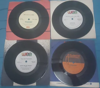 7&#34; Vinyl Records w/Generic Sleeves