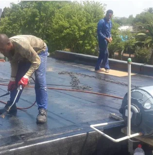 Waterproofing torch on roof repair leaks