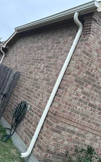 Gutter Aluminum seamless and torch on waterproofing roof repair leaks