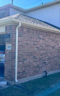 Gutters seamless Aluminum and  waterproof torch on