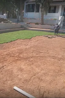 Decorative stones pebbles// instant roll on lawn grass// buffalo pebbles// kikuyu grass