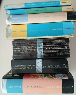 Harry Potter set and Lord of the Rings Book