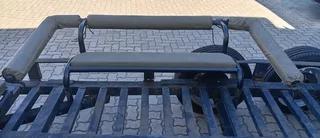 Aluminium Canopy with Roof Rack &amp; Safari Seats with Shooting Rack