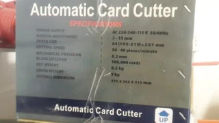 PERFORATING MACHINE Electric 2in1 &#43;Scoring for Invoice books