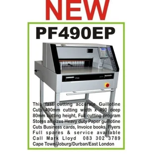 A2 Printing Guillotine NEW A2 Electric programmed paper guillotine New PF520EPC 220V