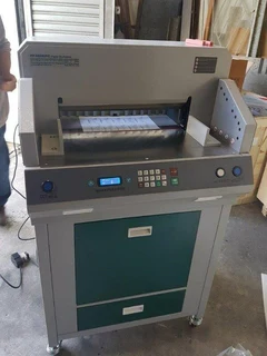 Printing Guillotine PF480EPC A3 paper cutter 480mm wide 80mm, Custom built Heavy duty 220V NEW