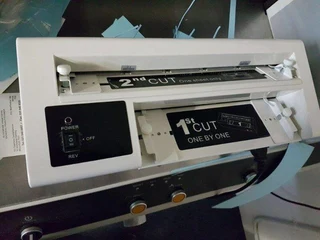 Business card cutter PF50W cuts 50x90mm cuts up to 300gms NEW