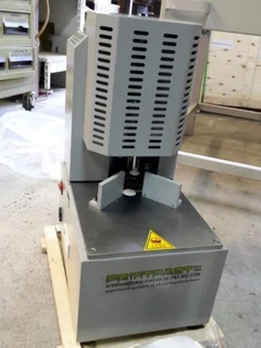 Electric Round cornering machine NEW with 7 die sizes 220V 80mm stack height with elec foot pedal