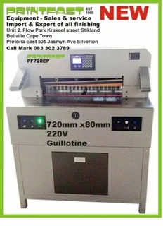 NEW Guillotine Paper Cutter Quality Heavy Duty The Best Guillotine to buy PF480EPT made in Taiwan