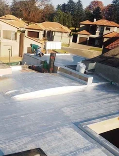 Waterproofing torch on roof repair leaks and cracks