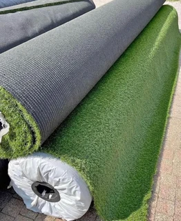 Instant roll on lawn grass and artificial turf grass
