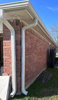 Gutters Aluminum seamless and torch on waterproofing