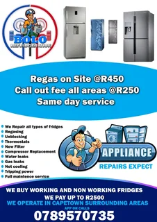 Fridge Repairs And Regass