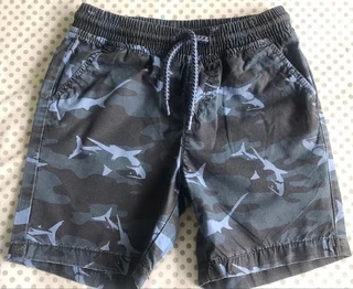 All Woolworths shorts 3 years, swimming top 4years